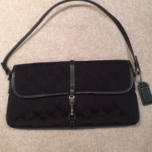 Black Signature Coach Bag